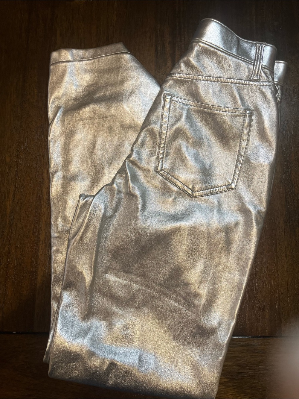Abercrombie & Fitch Curve Love ‘90s Straight Ultra High Rise Silver Jeans 26/2
